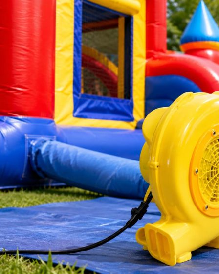 Motor para brinquedos infláveis: diferenças entre modelos e potências
