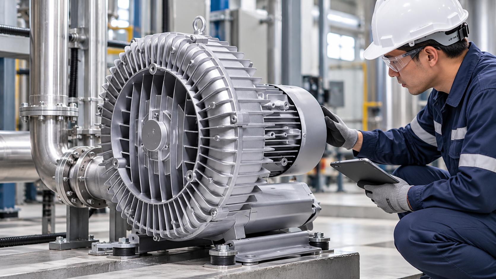 Manutenção de compressor radial: quais sinais indicam perda de desempenho e necessidade de intervenção?
