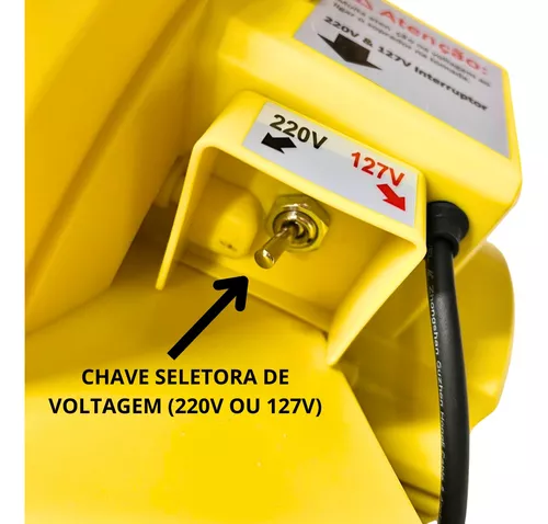 Motor soprador de ar 750w para brinquedos infláveis bivolt