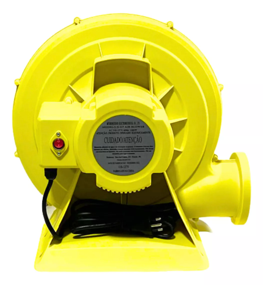 Motor soprador de ar 750w para brinquedos infláveis bivolt